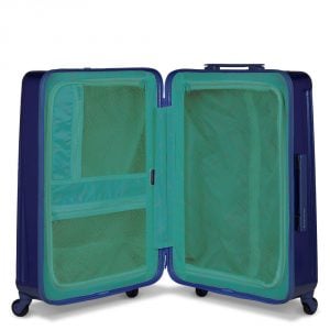 Trolley Piquadro Blu aperto
