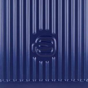 Trolley Piquadro Blu logo