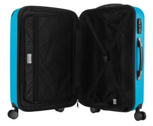 Trolley Hauptstadtkoffer da stiva in abs aperta