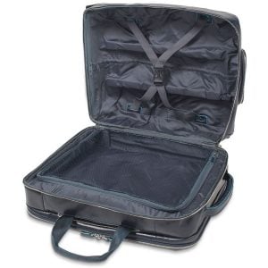 Trolley Piquadro Blue Square aperto