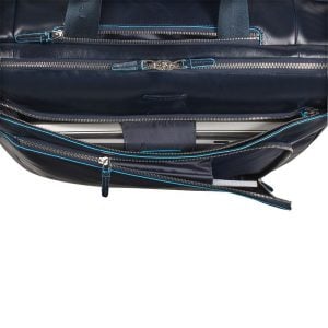 Trolley Piquadro Blue Square dettaglio